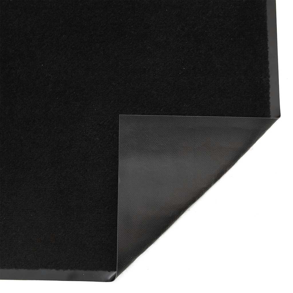 dørmåtte 60x150 cm sort