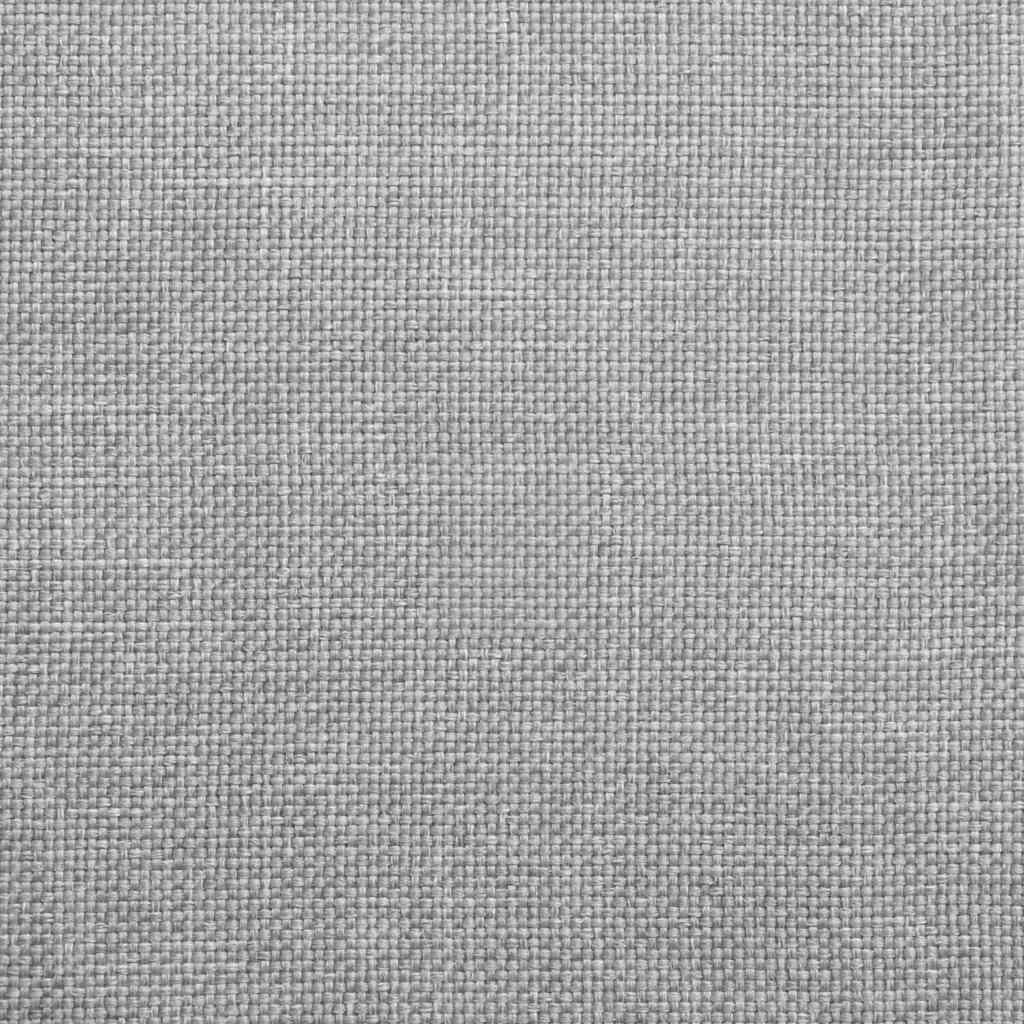 Sofa 3 stk. Skygrå Linned-blandet stof