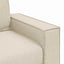 Sofa 2 stk. Beige Linned-blandet stof