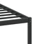 sengeramme 80x200 cm uden madras konstrueret træ røget eg