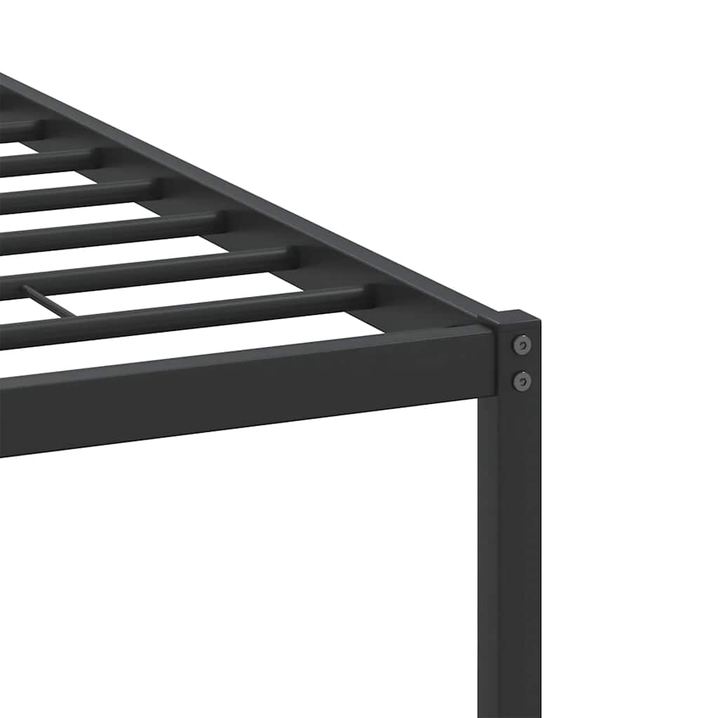 sengeramme 120x190 cm uden madras konstrueret træ røget eg