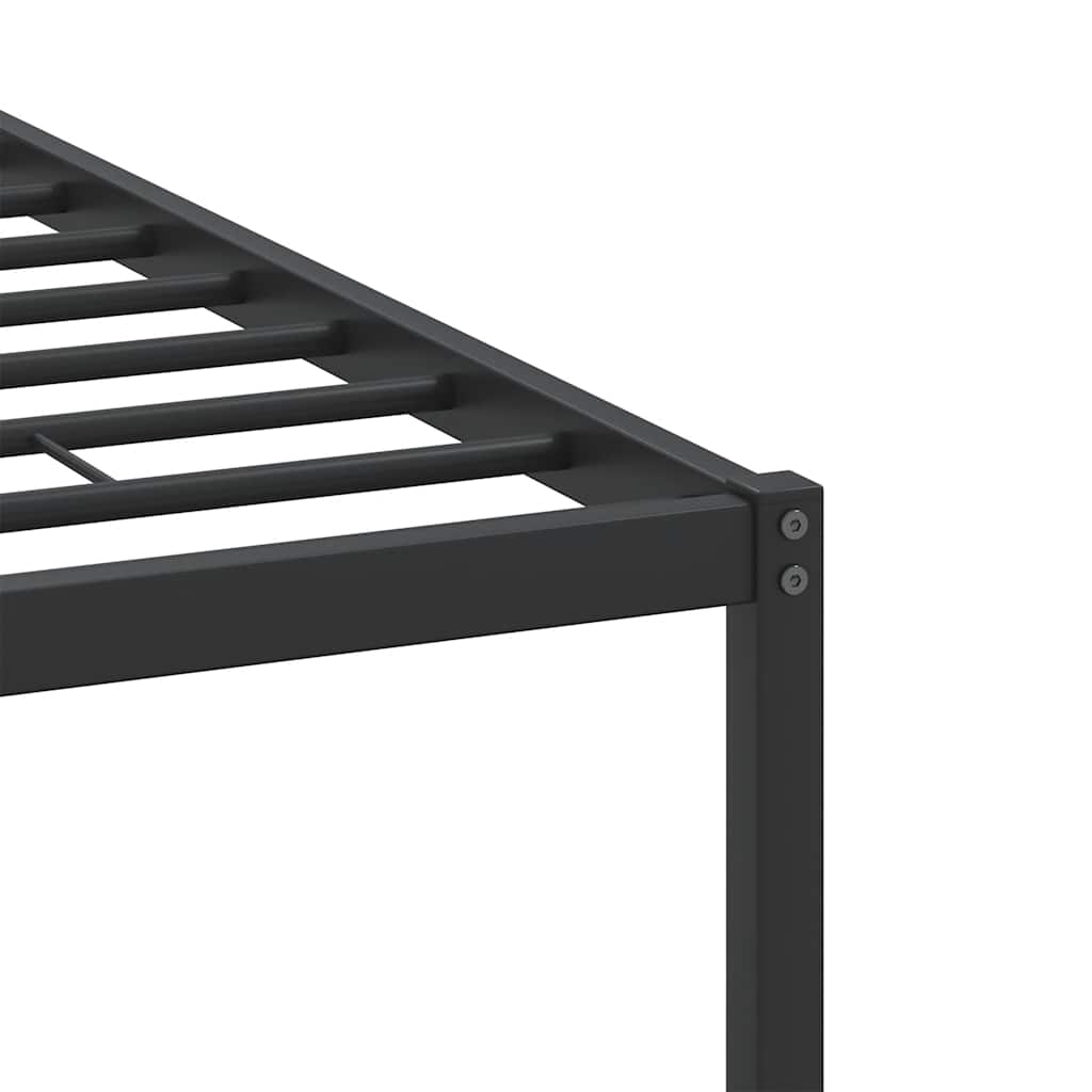sengeramme 140x190 cm uden madras konstrueret træ røget eg