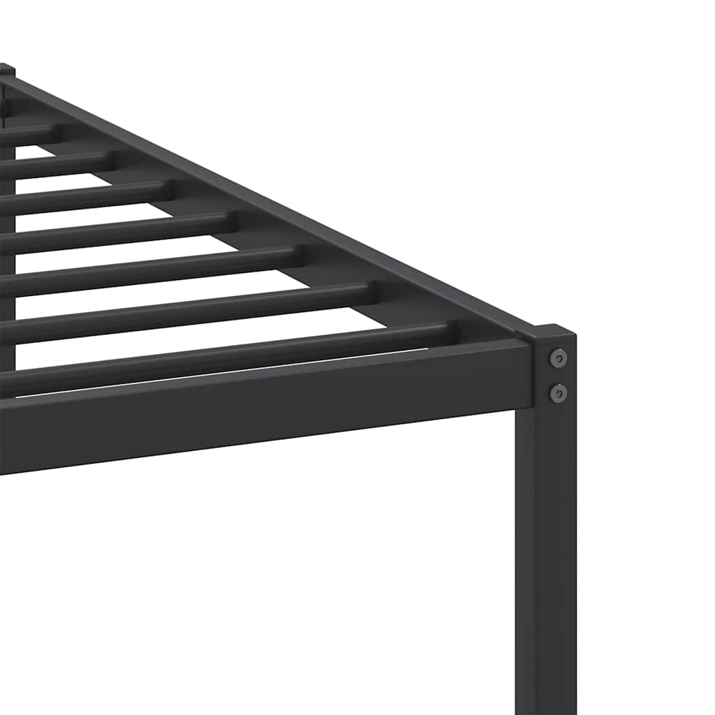 sengeramme uden madras 183x203 cm konstrueret træ røget eg