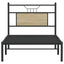 sengeramme 75x190 cm uden madras konstrueret træ sonoma-eg