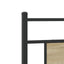 sengeramme 80x200 cm uden madras konstrueret træ sonoma-eg