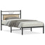 sengeramme uden madras 107x203 cm konstrueret træ sonoma-eg