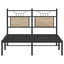 sengeramme 120x190 cm uden madras konstrueret træ sonoma-eg