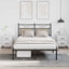 sengeramme 120x190 cm uden madras konstrueret træ sonoma-eg