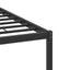 sengeramme 120x200 cm uden madras konstrueret træ sonoma-eg