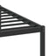 sengeramme 160x200 cm uden madras konstrueret træ sonoma-eg