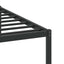sengeramme uden madras 183x213 cm konstrueret træ sonoma-eg