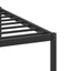 sengeramme uden madras 193x203 cm konstrueret træ sonoma-eg