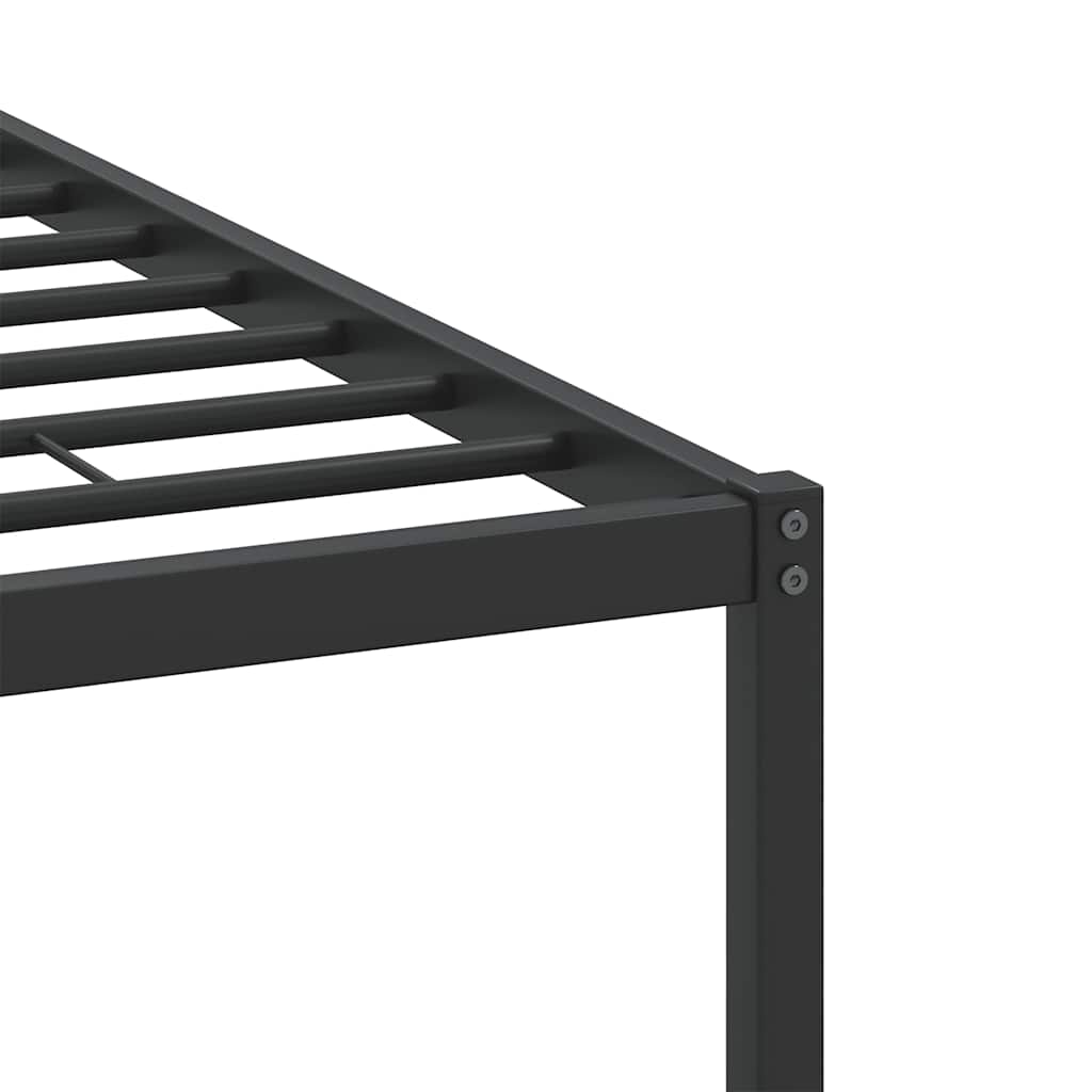 sengeramme 150x200 cm uden madras konstrueret træ brunt eg