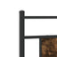 sengeramme 75x190 cm uden madras konstrueret træ røget eg