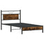 sengeramme uden madras 107x203 cm konstrueret træ røget eg