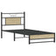 sengeramme 90x190 cm uden madras konstrueret træ sonoma-eg