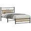 sengeramme 100x190 cm uden madras konstrueret træ sonoma-eg
