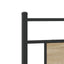sengeramme 100x190 cm uden madras konstrueret træ sonoma-eg