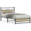sengeramme 100x200 cm uden madras konstrueret træ sonoma-eg