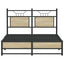 sengeramme 120x190 cm uden madras konstrueret træ sonoma-eg