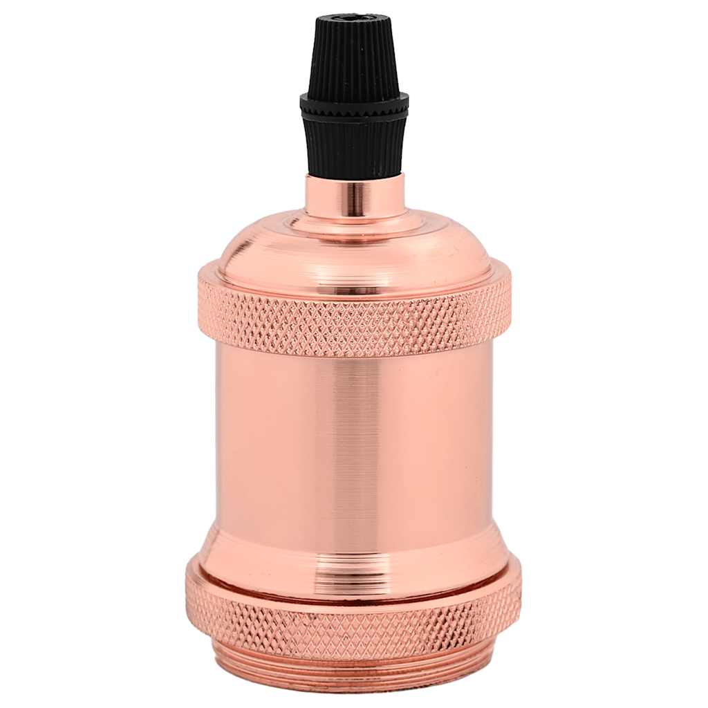 lampeholdere 2 stk rosaguld E27