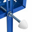 Cisternramme med opbevaring Hvid 50 x 8 x 131 cm Stål