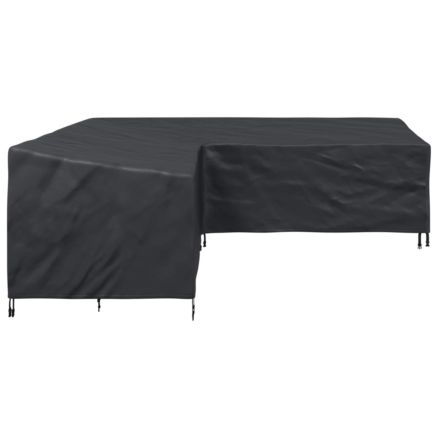 Møbelbetræk Sort 255 x 255 x 80 cm 420D Oxford Stof