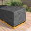 Møbelbetræk 270 x 270 x 80 cm 600D Oxford Stof L-form Vandtæt