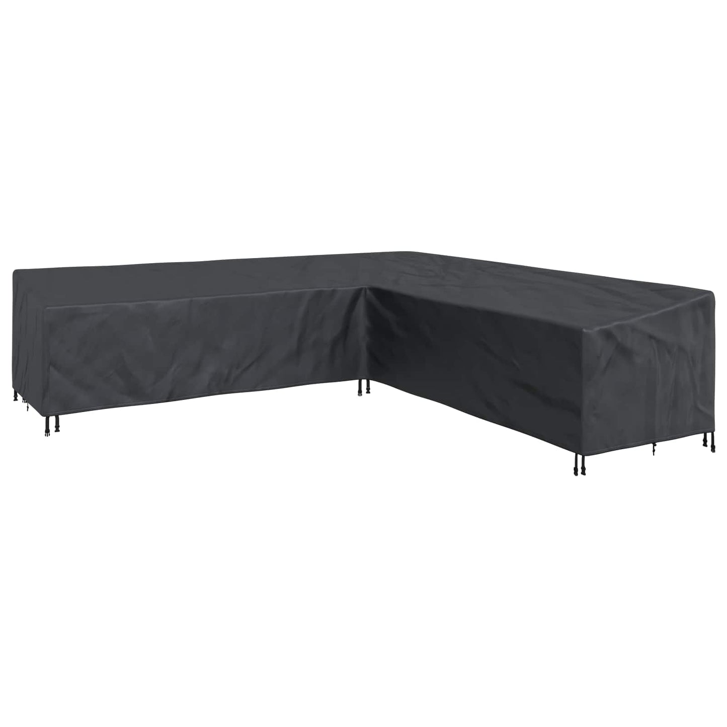 Møbelbetræk Sort 325 x 325 x 80 cm 420D Oxford Stof