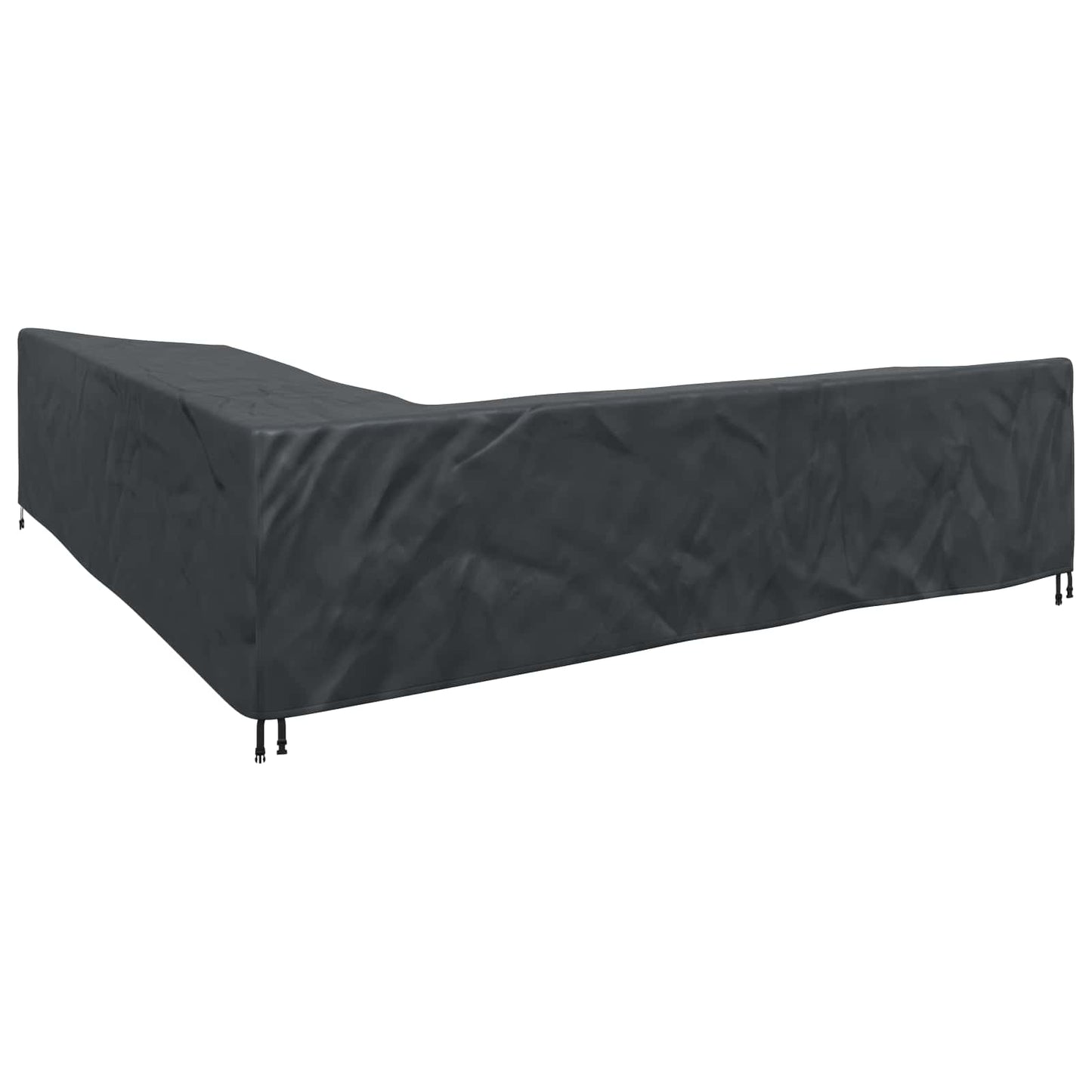 Møbelbetræk Sort 325 x 325 x 80 cm 420D Oxford Stof