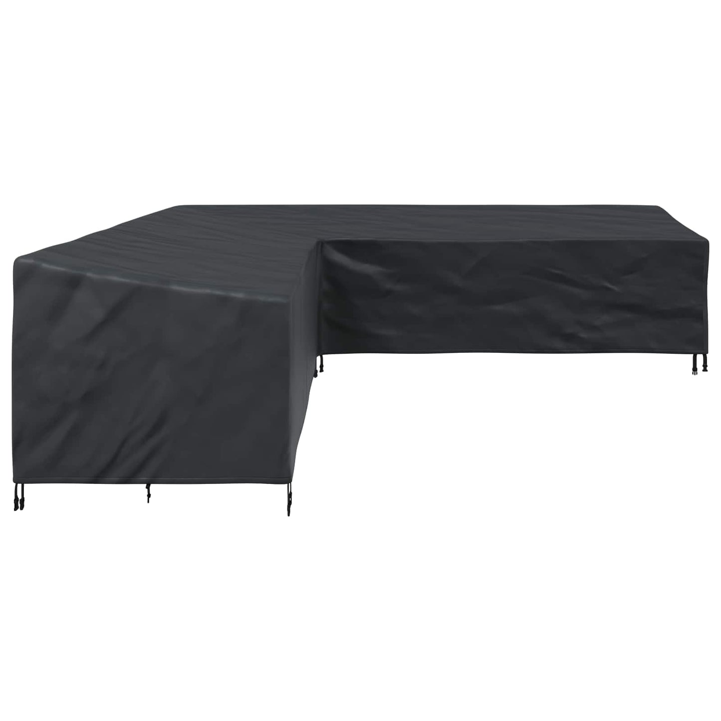 Møbelbetræk Sort 325 x 325 x 80 cm 420D Oxford Stof