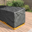 Møbelbetræk Sort 260 x 210 x 80 cm 210D Oxford Stof