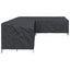Møbelbetræk 355 x 275 x 80 cm 210D Oxford Stof L-form Vandtæt