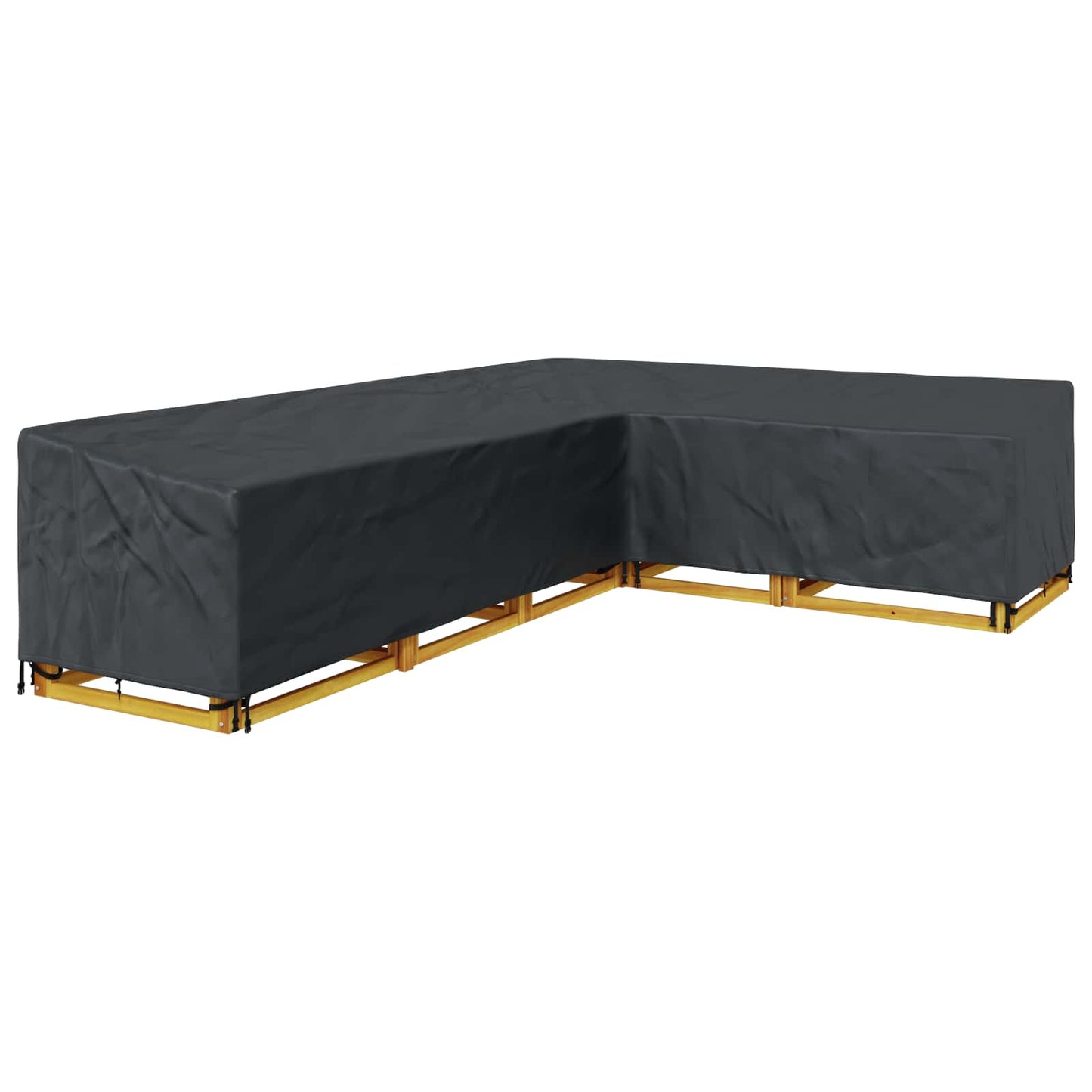 Møbelbetræk 355 x 275 x 80 cm 210D Oxford Stof L-form Vandtæt