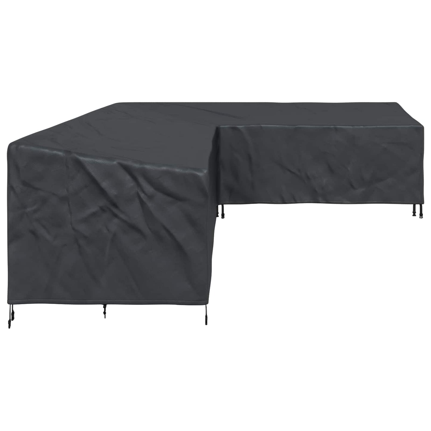Møbelbetræk Sort 355 x 275 x 80 cm 600D Oxford Stof