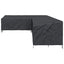 Møbelbetræk Sort 355 x 275 x 80 cm 210D Oxford Stof