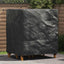 Møbelbetræk Ensfarvet Sort 116 x 100 x 120 cm 210D
