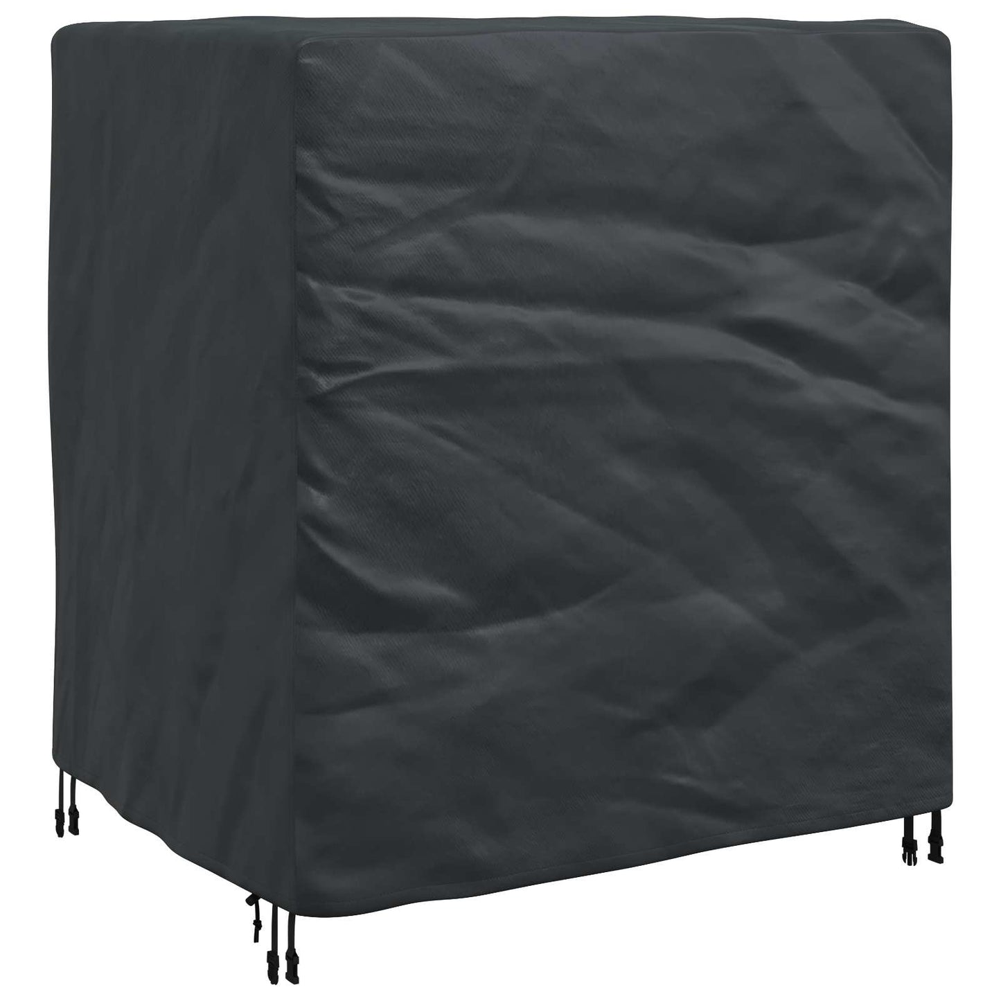 Møbelbetræk Ensfarvet Sort 116 x 100 x 120 cm 210D