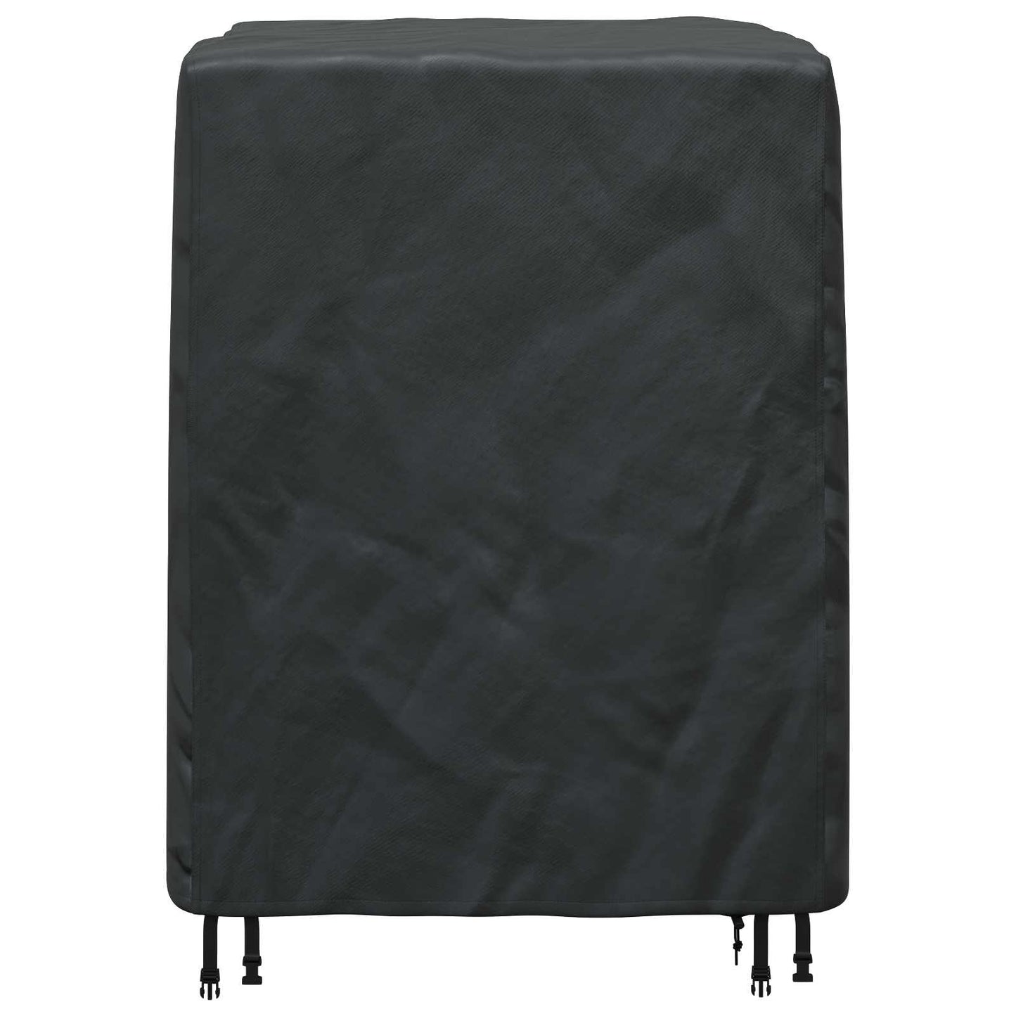 Møbelbetræk Ensfarvet Sort 116 x 100 x 120 cm 210D