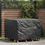 Møbelbetræk Sort 125 x 125 x 74 cm 210D Oxford Stof