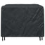 Møbelbetræk Sort 125 x 125 x 74 cm 210D Oxford Stof