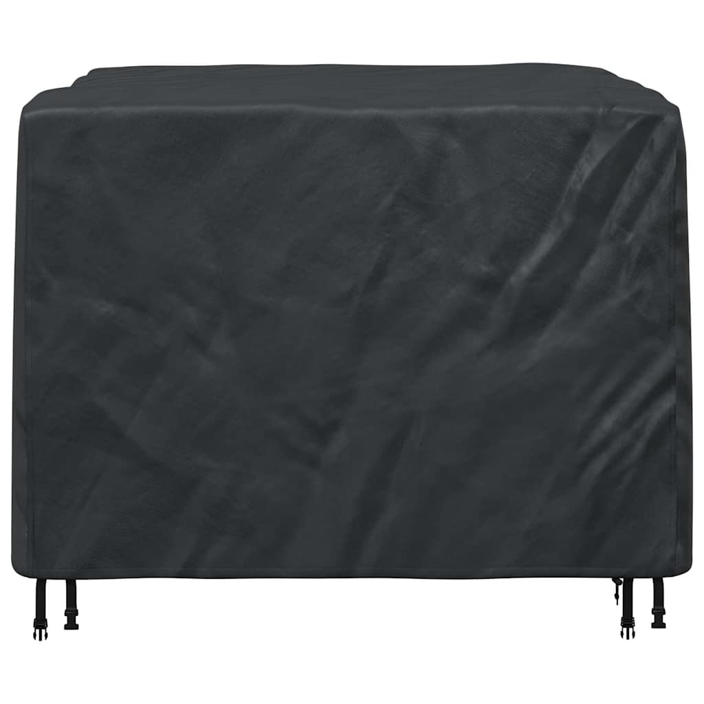 Møbelbetræk Sort 125 x 125 x 74 cm 210D Oxford Stof