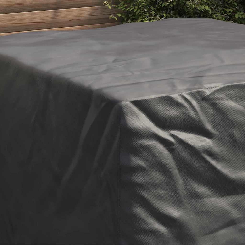 Møbelbetræk Sort 135 x 135 x 90 cm 210D Oxford Stof