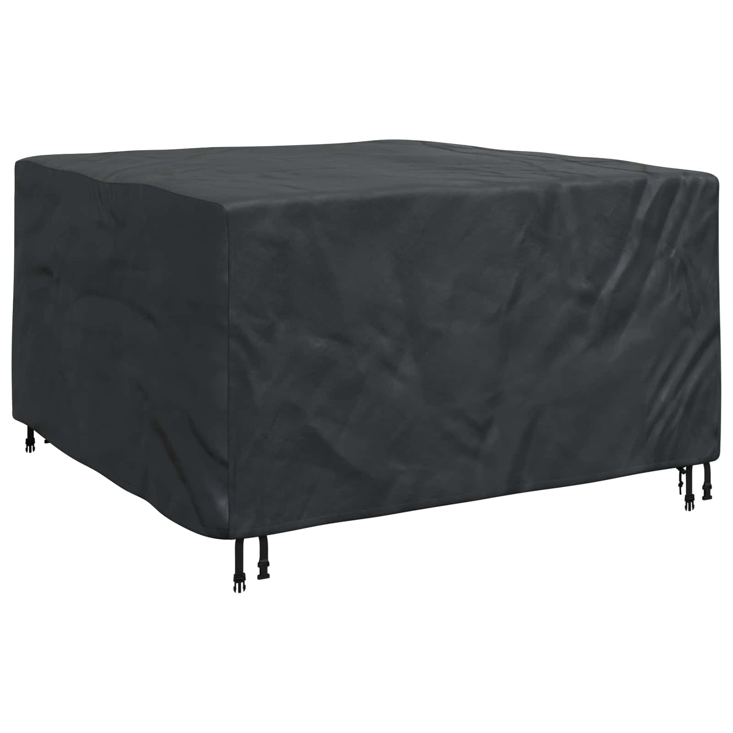 Møbelbetræk Ensfarvet Sort 150 x 150 x 75 cm 210D