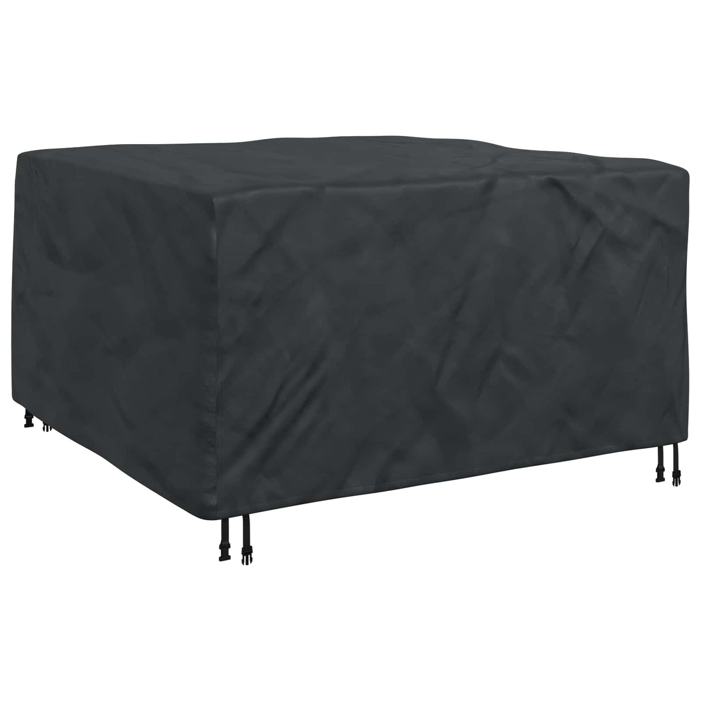 Møbelbetræk Ensfarvet Sort 150 x 150 x 75 cm 420D