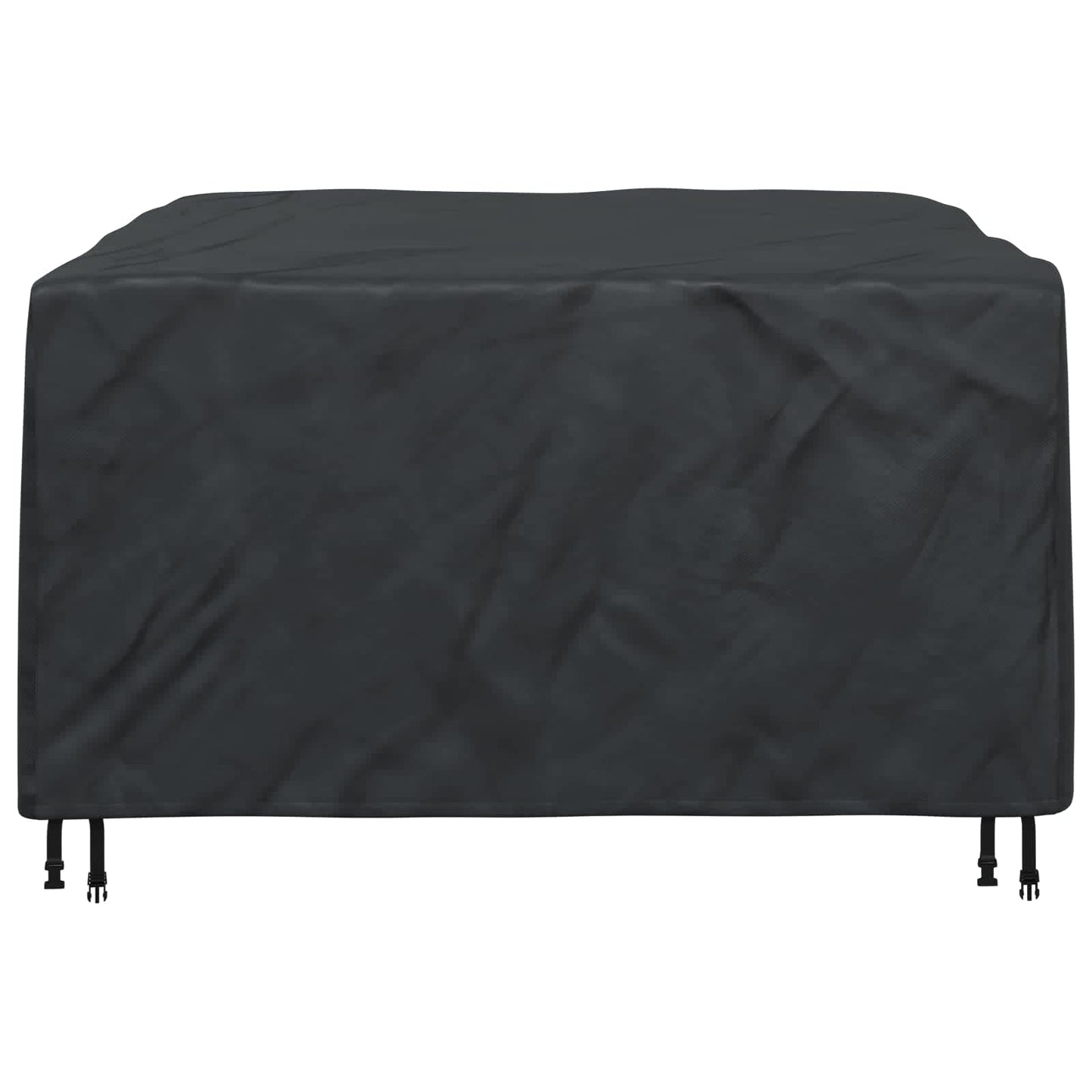 Møbelbetræk Ensfarvet Sort 150 x 150 x 75 cm 420D