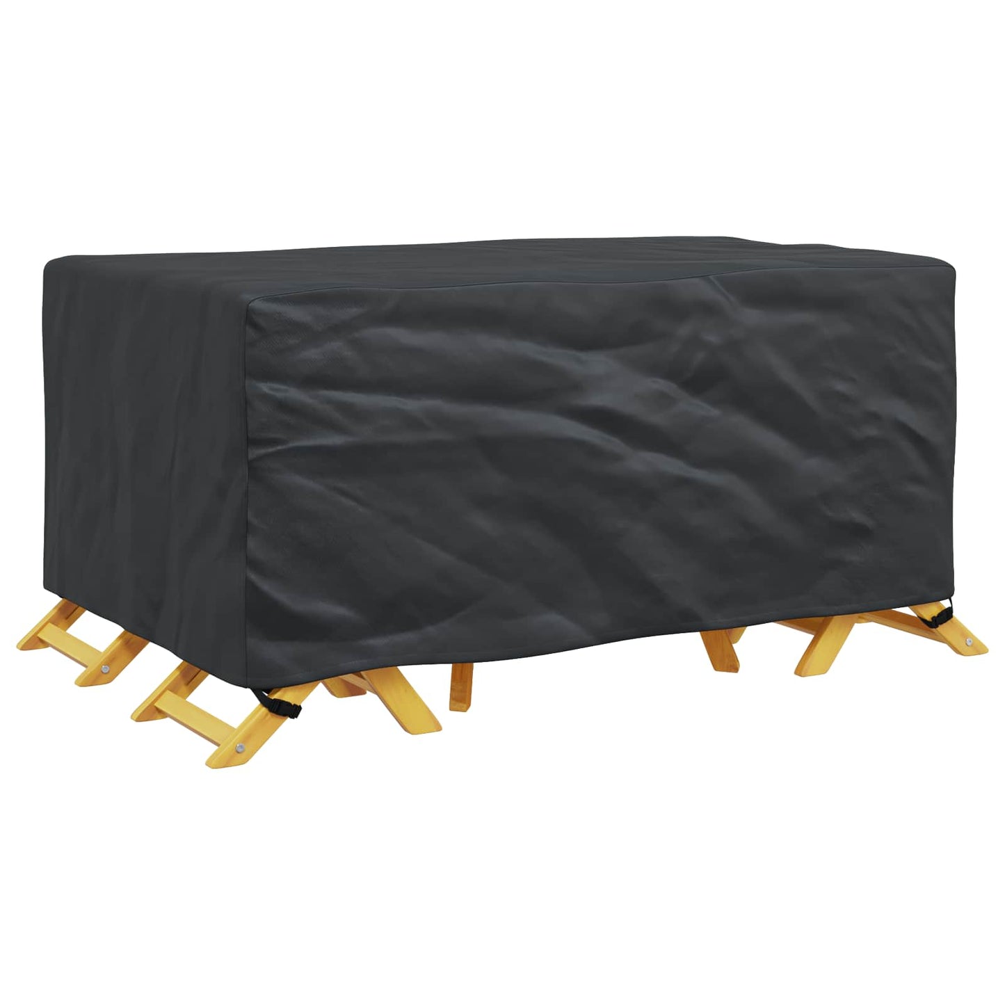 Møbelbetræk Ensfarvet Sort 172 x 113 x 73 cm 210D