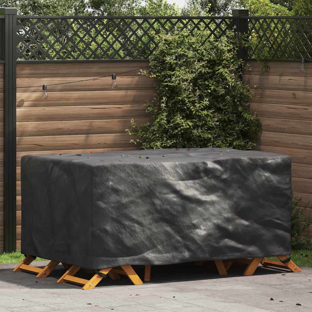 Møbelbetræk Ensfarvet Sort 172 x 113 x 73 cm 600D billede