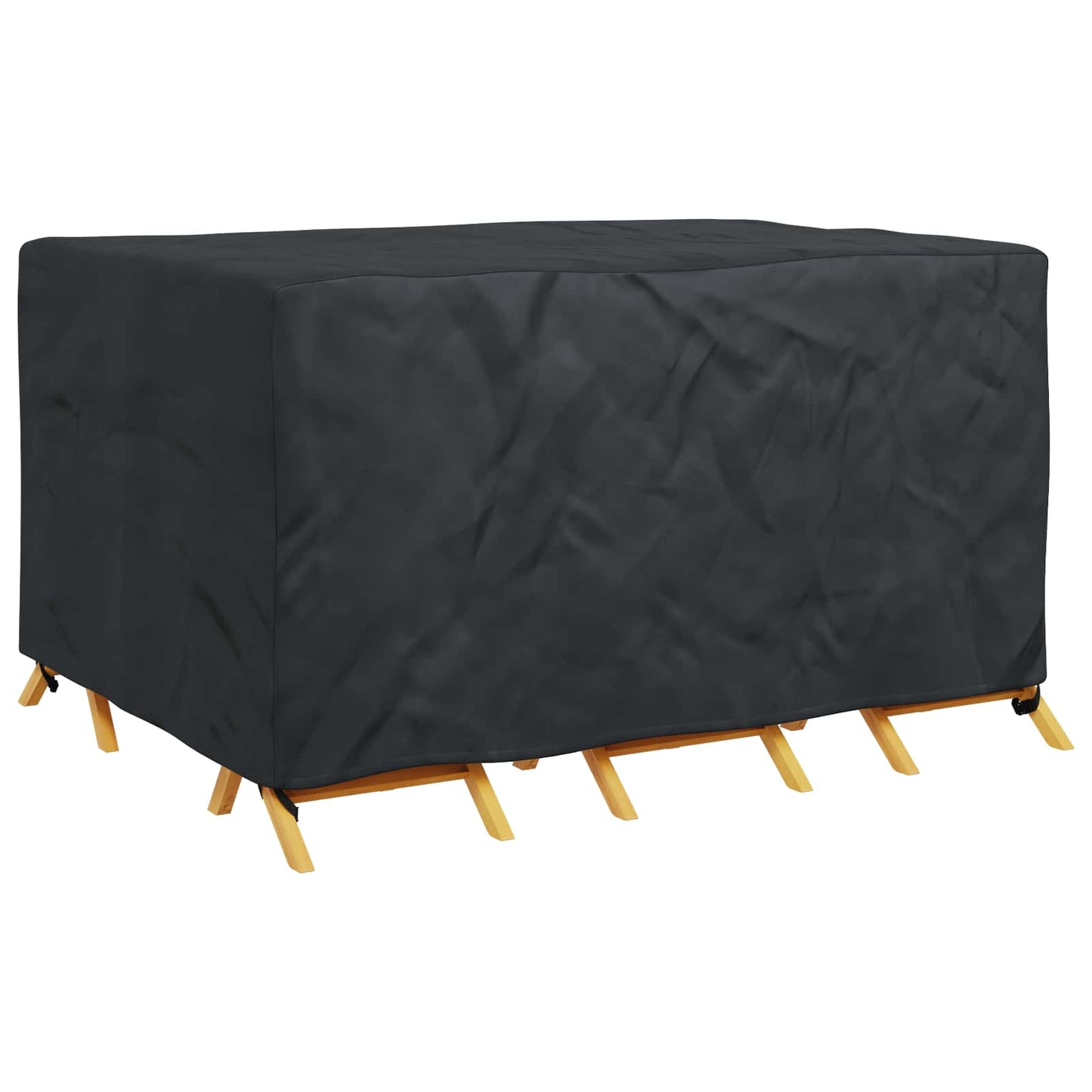 Møbelbetræk Ensfarvet Sort 180 x 140 x 90 cm 420D