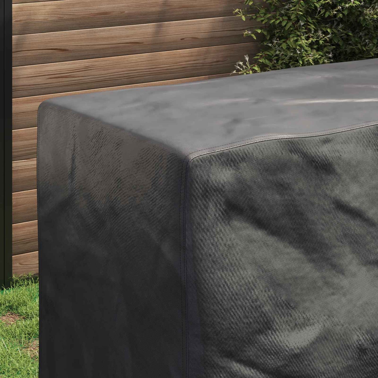 Møbelbetræk Ensfarvet Sort 180 x 70 x 90 cm 600D